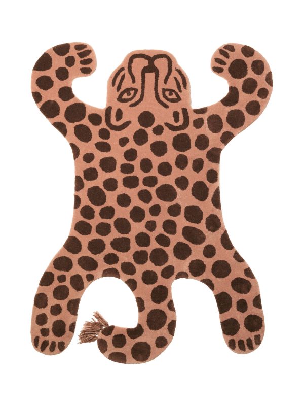 Safari Tufted Rug Tapis capitonné Leopard Ferm Living